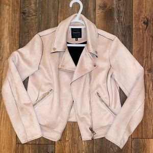 Dynamite Suede Pink Jacket